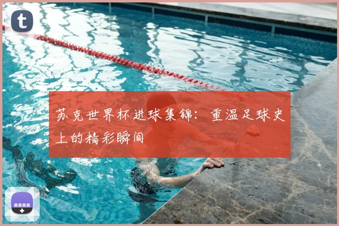 苏克世界杯进球集锦：重温足球史上的精彩瞬间